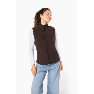 Ladies' softshell bodywarmer